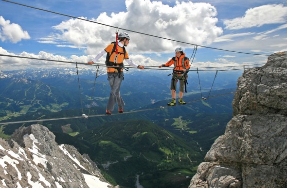Klettern am Dachstein
