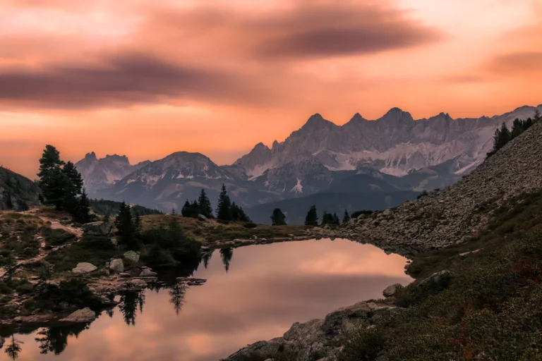 Spiegelsee in Ramsau