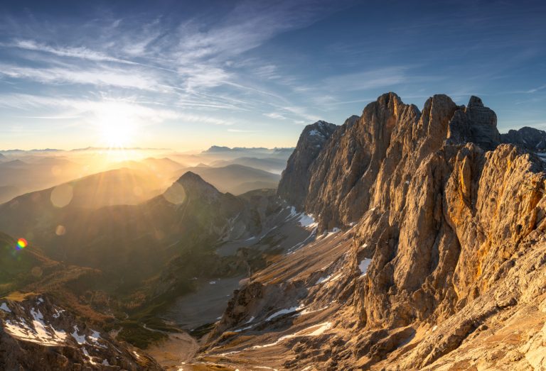 Sonnenuntergang in Ramsau am Dachstein