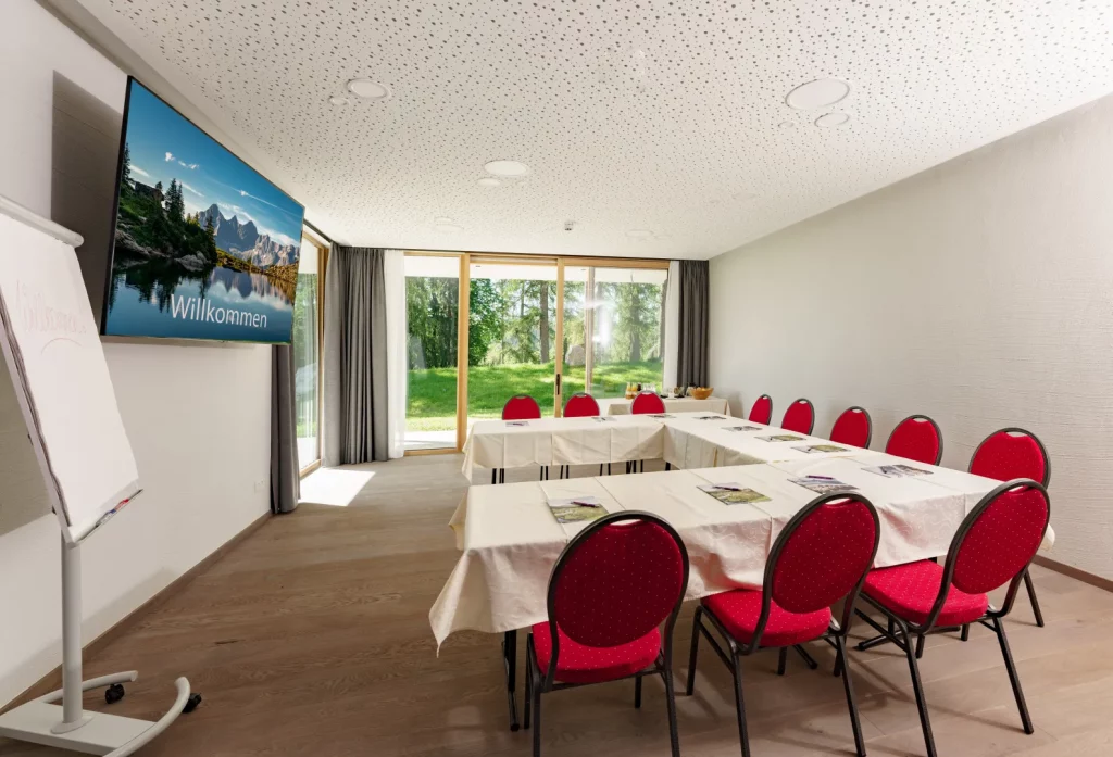 Seminarraum im Naturhotel Lärchenhof in Ramsau am Dachstein