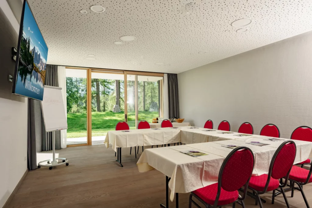 Seminarraum im Naturhotel Lärchenhof in Ramsau am Dachstein
