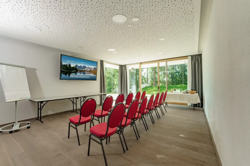 Seminarraum im Naturhotel Lärchenhof in Ramsau am Dachstein