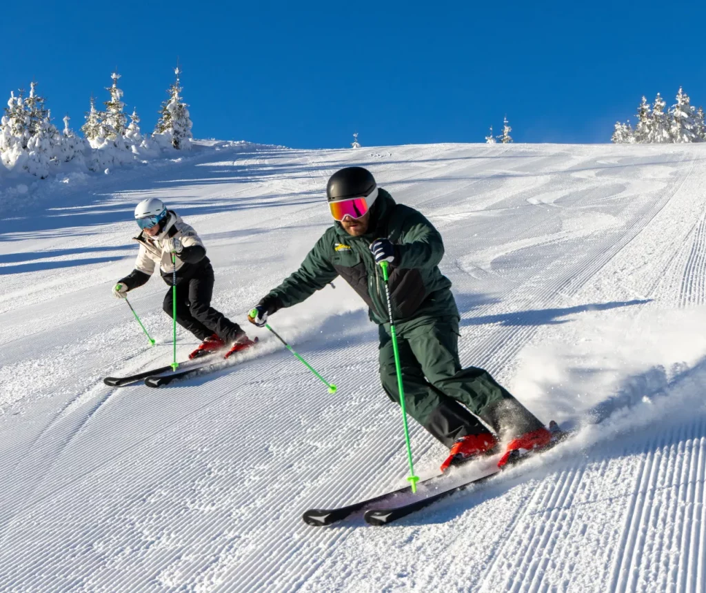 Skifahrer in Ramsau