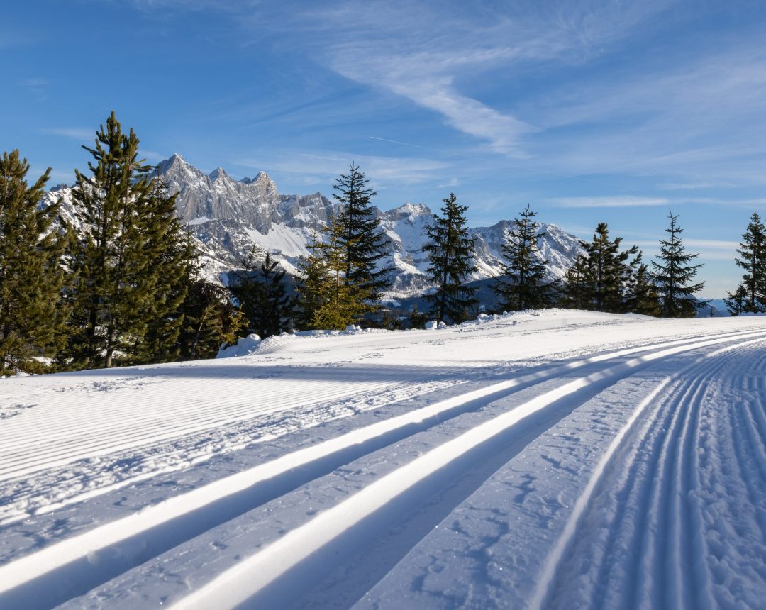 Ramsau im Winter mit Schnee